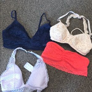 Bralette bundle- great shape!